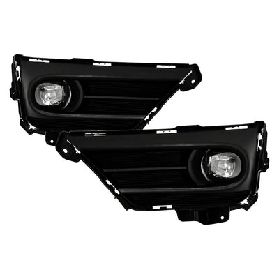 Clear OEM Full LED Fog Lights w/Switch <br>20-22 Honda CR-V