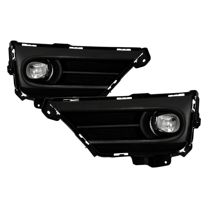 Clear OEM Full LED Fog Lights w/Switch <br>20-22 Honda CR-V