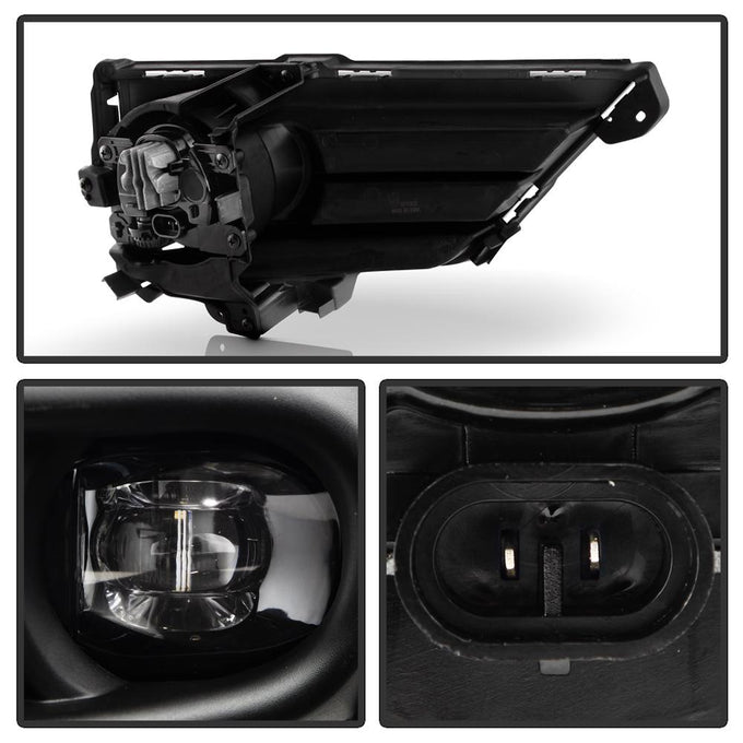 Clear OEM Full LED Fog Lights w/Switch <br>20-22 Honda CR-V