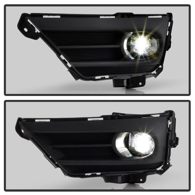 Clear OEM Full LED Fog Lights w/Switch <br>20-22 Honda CR-V