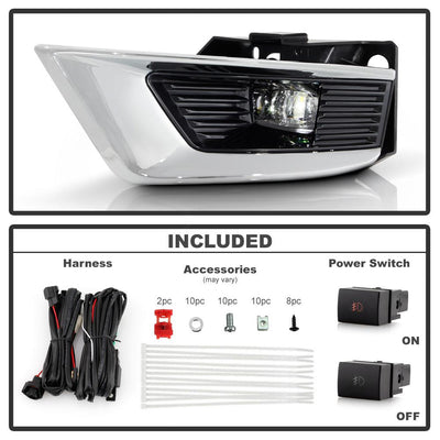 Full LED OEM Fog Lights w/Switch <br>21-23 Nissan Armada