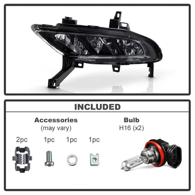 Left (Driver Side) OEM Fog Light <br>16-18 Nissan Maxima