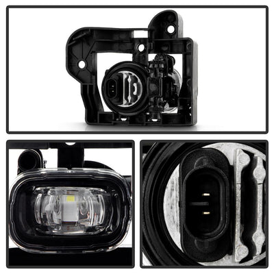 Clear OEM Fog Lights W/Switch <br>21-22 Nissan Rogue