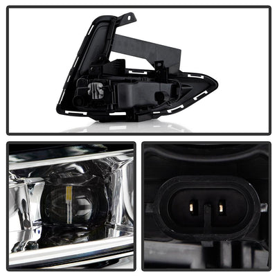 Clear OEM Style Fog Lights w/Switch <br>20-22 Nissan Sentra
