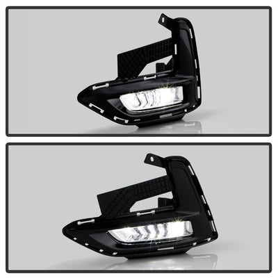 Clear OEM Style Fog Lights w/Switch <br>20-22 Nissan Sentra
