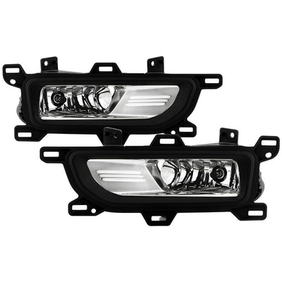 Clear OEM Style Fog Lights w/Switch <br>20-22 Nissan TITAN TITAN XD