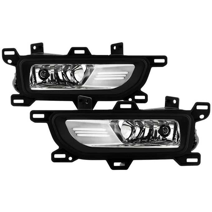 Clear OEM Style Fog Lights w/Switch <br>20-22 Nissan TITAN TITAN XD