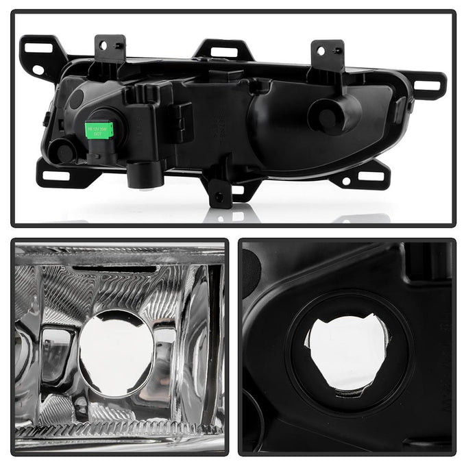 Clear OEM Style Fog Lights w/Switch <br>20-22 Nissan TITAN TITAN XD