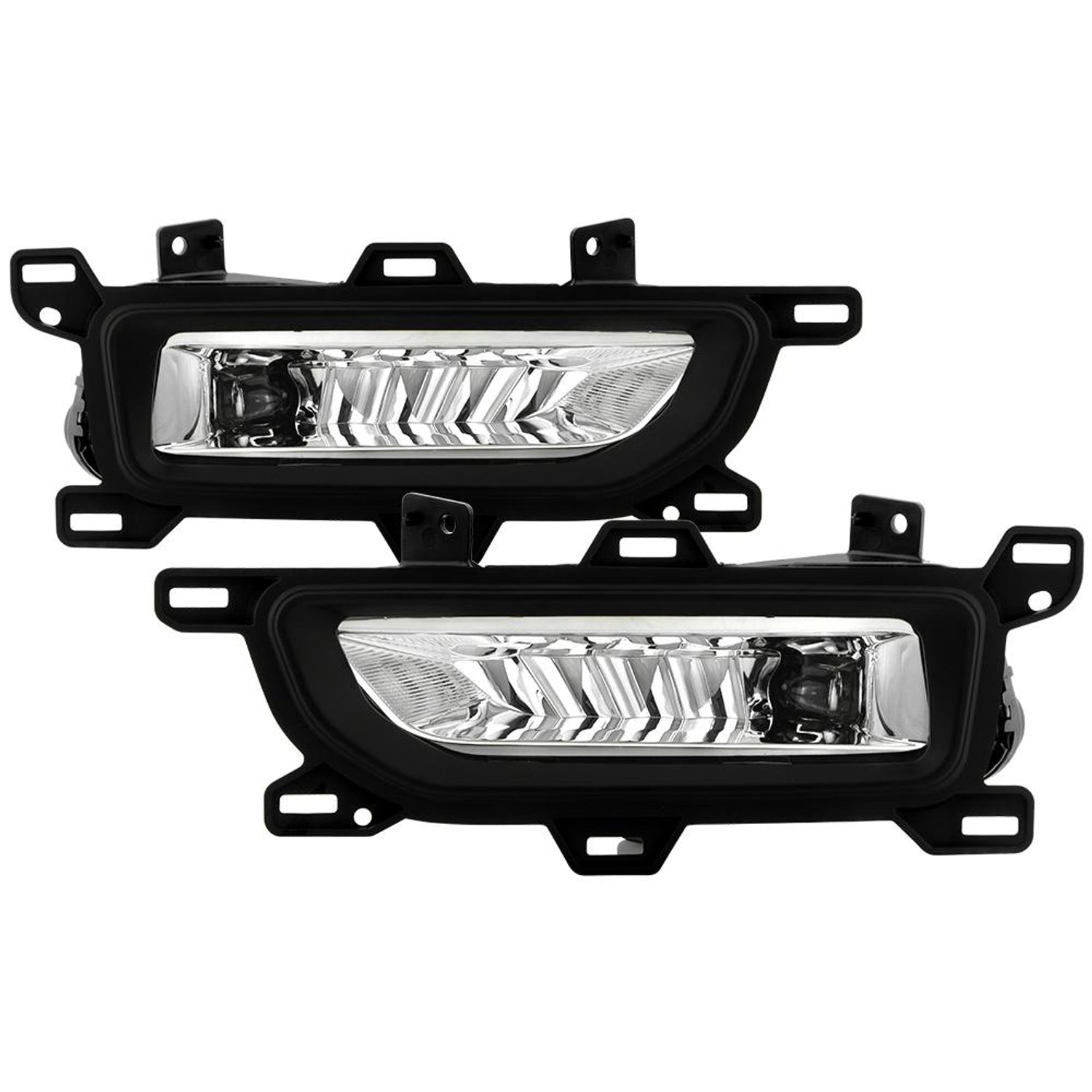 Clear OEM Style Fog Lights w/Switch <br>20-22 Nissan TITAN TITAN XD