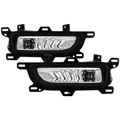 Clear OEM Style Fog Lights w/Switch <br>20-22 Nissan TITAN TITAN XD