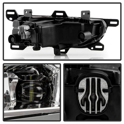 Clear OEM Style Fog Lights w/Switch <br>20-22 Nissan TITAN TITAN XD