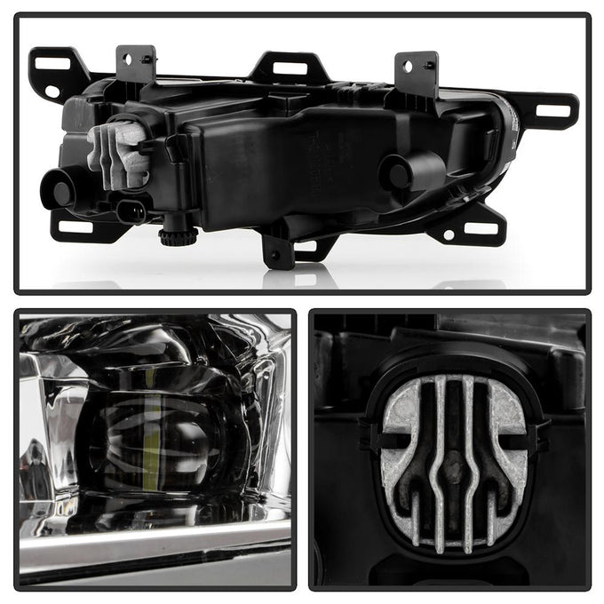 Clear OEM Style Fog Lights w/Switch <br>20-22 Nissan TITAN TITAN XD