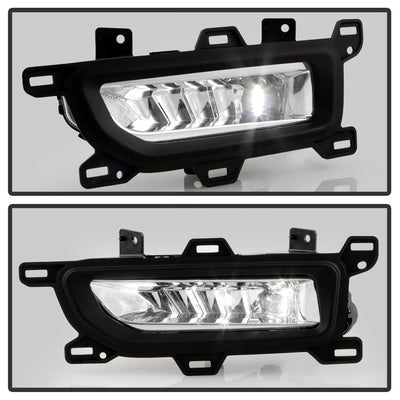 Clear OEM Style Fog Lights w/Switch <br>20-22 Nissan TITAN TITAN XD