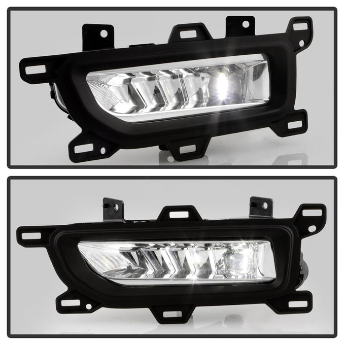 Clear OEM Style Fog Lights w/Switch <br>20-22 Nissan TITAN TITAN XD