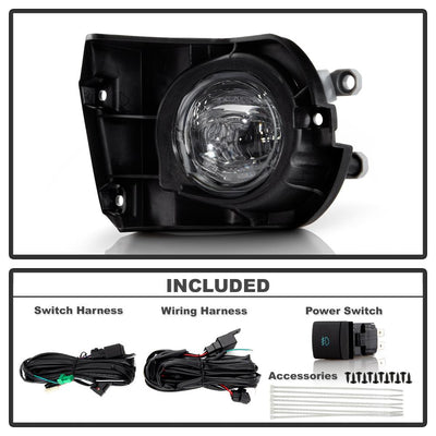 Clear OEM Full LED Fog Lights w/Switch <br>22 Toyota Corolla Cross