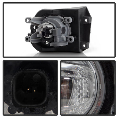 Clear OEM Full LED Fog Lights w/Switch <br>22 Toyota Corolla Cross