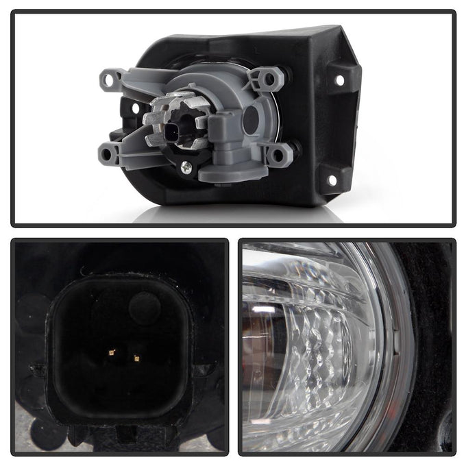 Clear OEM Full LED Fog Lights w/Switch <br>22 Toyota Corolla Cross