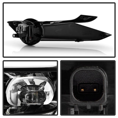 OEM Full LED Fog Lights w/Switch <br>21-23 Toyota Sienna