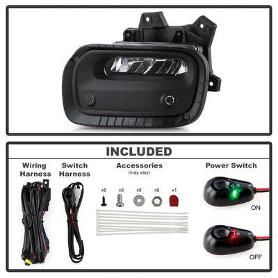 Sets OEM Style Full LED Fog Lights With Universal Switch <br>25 Ram 1500