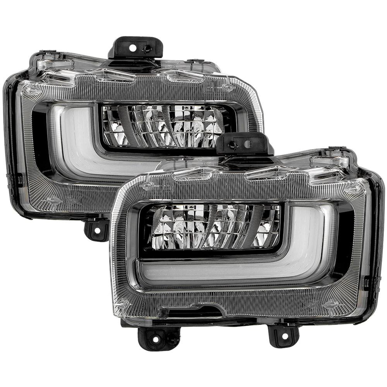 Sets OEM Style Full LED Fog Lights (With Daytime Running Light) <br>24-25 Ford F-150