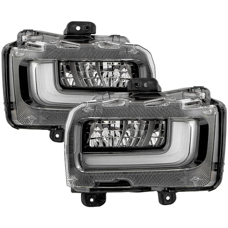 Sets OEM Style Full LED Fog Lights (With Daytime Running Light) <br>24-25 Ford F-150