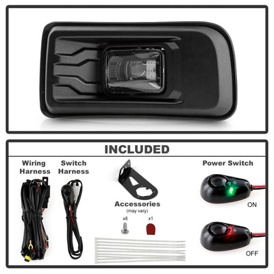 Sets OEM Style Full LED Fog Lights With Universal Switch <br>22-25 Ford Maverick