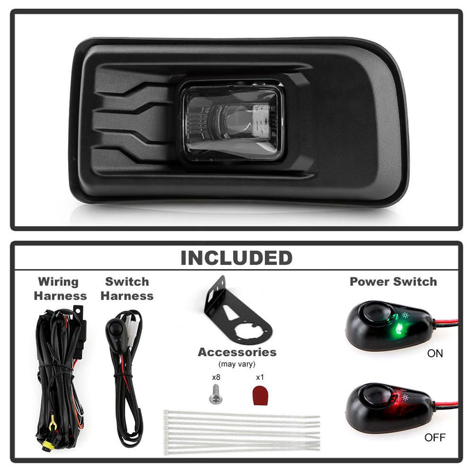 Sets OEM Style Full LED Fog Lights With Universal Switch <br>22-25 Ford Maverick