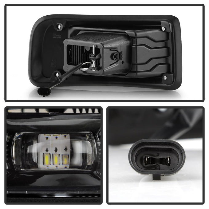 Sets OEM Style Full LED Fog Lights With Universal Switch <br>22-25 Ford Maverick