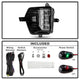 Sets OEM Style Full LED Fog Lights With Universal Switch <br>21-23 GMC Yukon