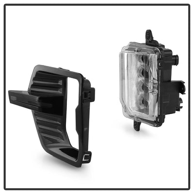 Sets OEM Style Full LED Fog Lights With Universal Switch <br>21-23 GMC Yukon
