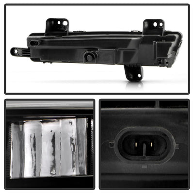 Sets OEM Style Full LED Fog Lights With Universal Switch <br>22-25 Jeep Wagoneer