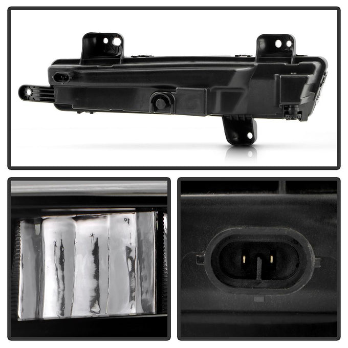 Sets OEM Style Full LED Fog Lights With Universal Switch <br>22-25 Jeep Wagoneer