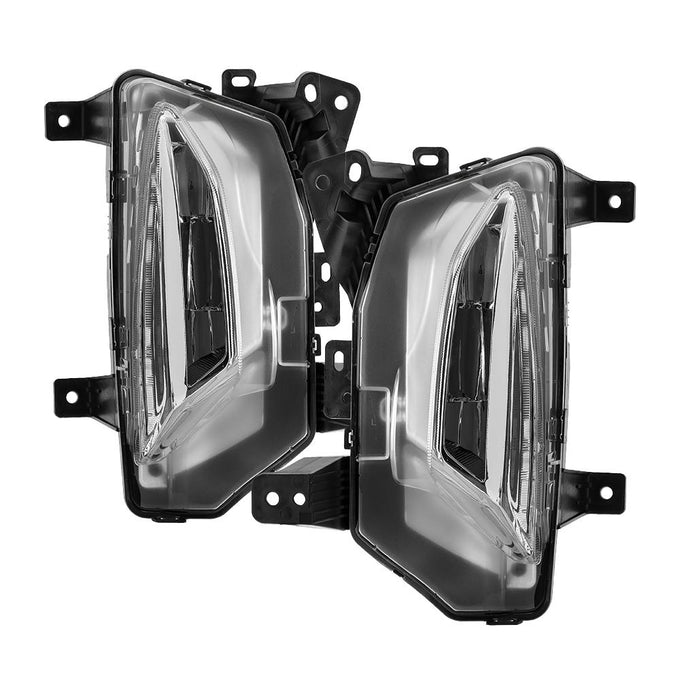Left and Right OEM Style Full Led Fog Lights With Universal Switch <br>22-24 Chevrolet Equinox