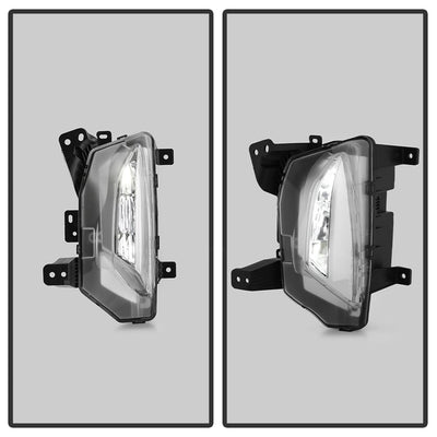 Left and Right OEM Style Full Led Fog Lights With Universal Switch <br>22-24 Chevrolet Equinox