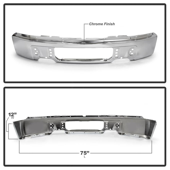 Chrome Front Bumper <br>09-14 Ford F-150