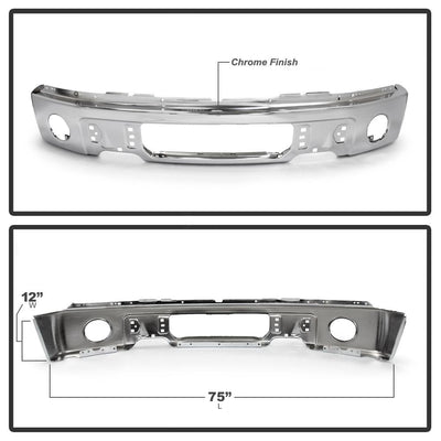 Chrome Front Bumper <br>09-14 Ford F-150