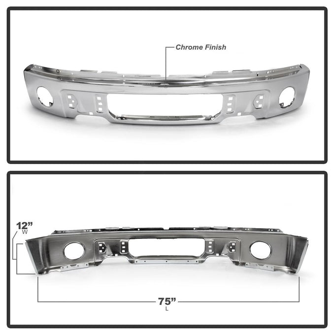 Chrome Front Bumper <br>09-14 Ford F-150
