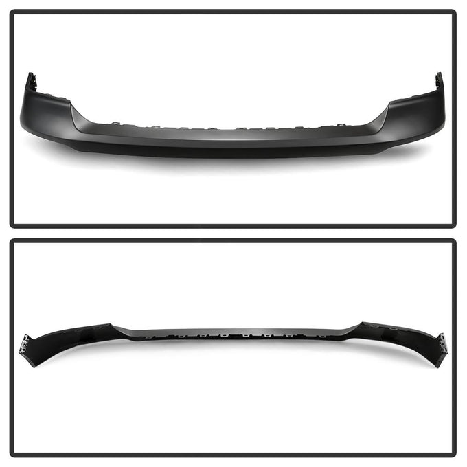 Black Upper Front Bumper <br>13-18 Ram 1500