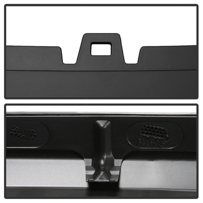Black Upper Front Bumper <br>13-18 Ram 1500