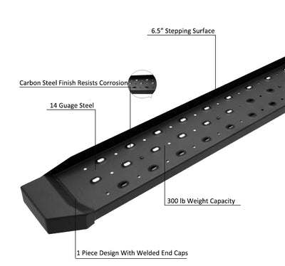 Spartan Running Boards <br>14-24 Ram ProMaster 1500, 14-24 2500, 14-24 3500