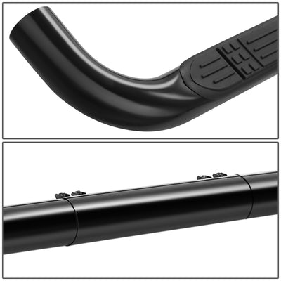 3.5 in. Round Tube Step Nerf Bars <br>99-09 Silverado, Sierra, Ram Extended Crew Cab