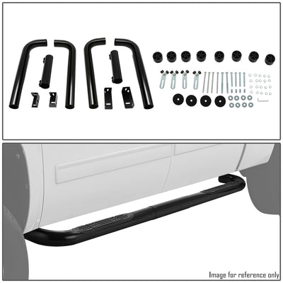 3.5 in. Round Tube Step Nerf Bars <br>99-09 Silverado, Sierra, Ram Extended Crew Cab