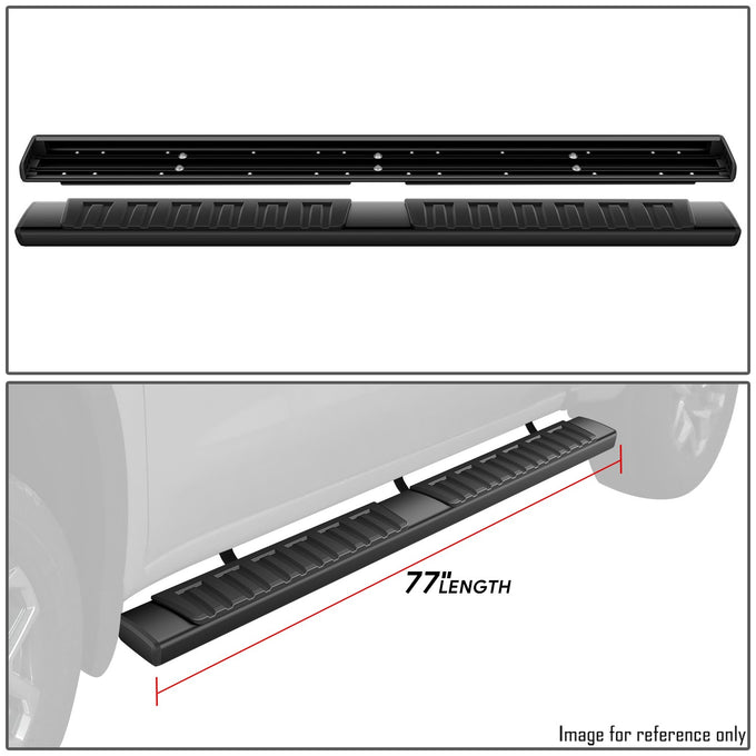 6.75 in. Wide Flat Board Running Board <br> 15-25 Chevy Colorado, GMC Canyon Extended Cab