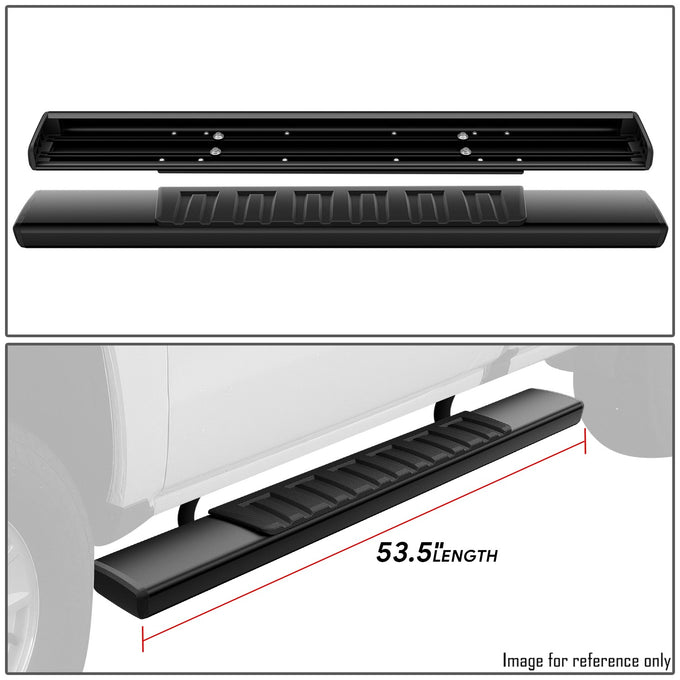 6 in. Wide Side Running Boards <br>07-19 Chevy/GMC Silverado/Sierra 1500-3500HD Standard Cab
