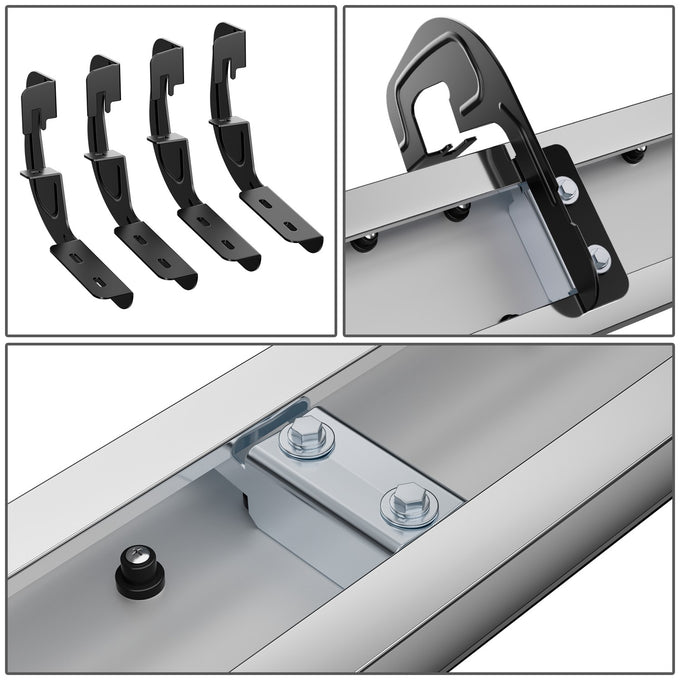 6.75 in. Wide Stainless Steel Running Board <br>07-18 Silverado, GMC Sierra, 1500