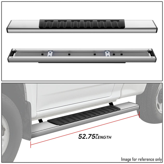 6.75 in. Wide Stainless Steel Running Board <br>07-18 Silverado, GMC Sierra, 1500