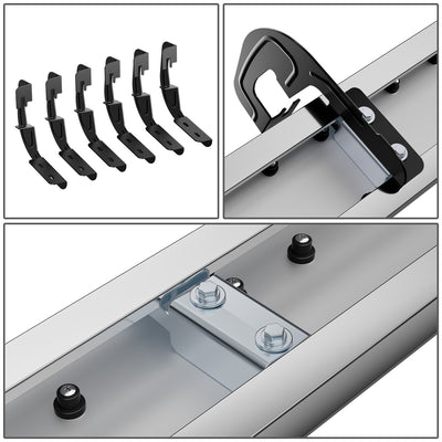 6.7 in. Wide Stainless Steel Running Board<BR>07-18 Silverado Sierra 1500, 07-19 2500/3500HD