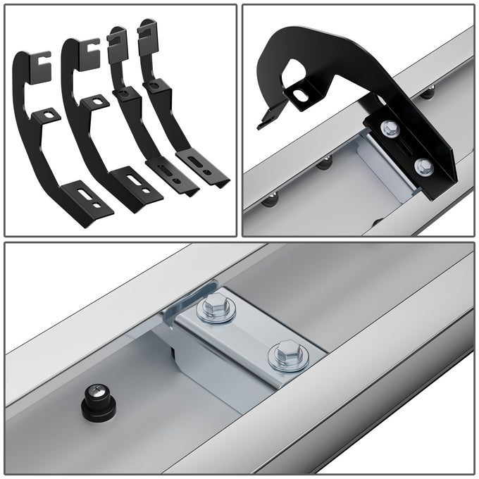 6 in. Wide Flat Board Running Board <br>19-25 Chevy Silverado 1500 WT, 2022 LTD WT