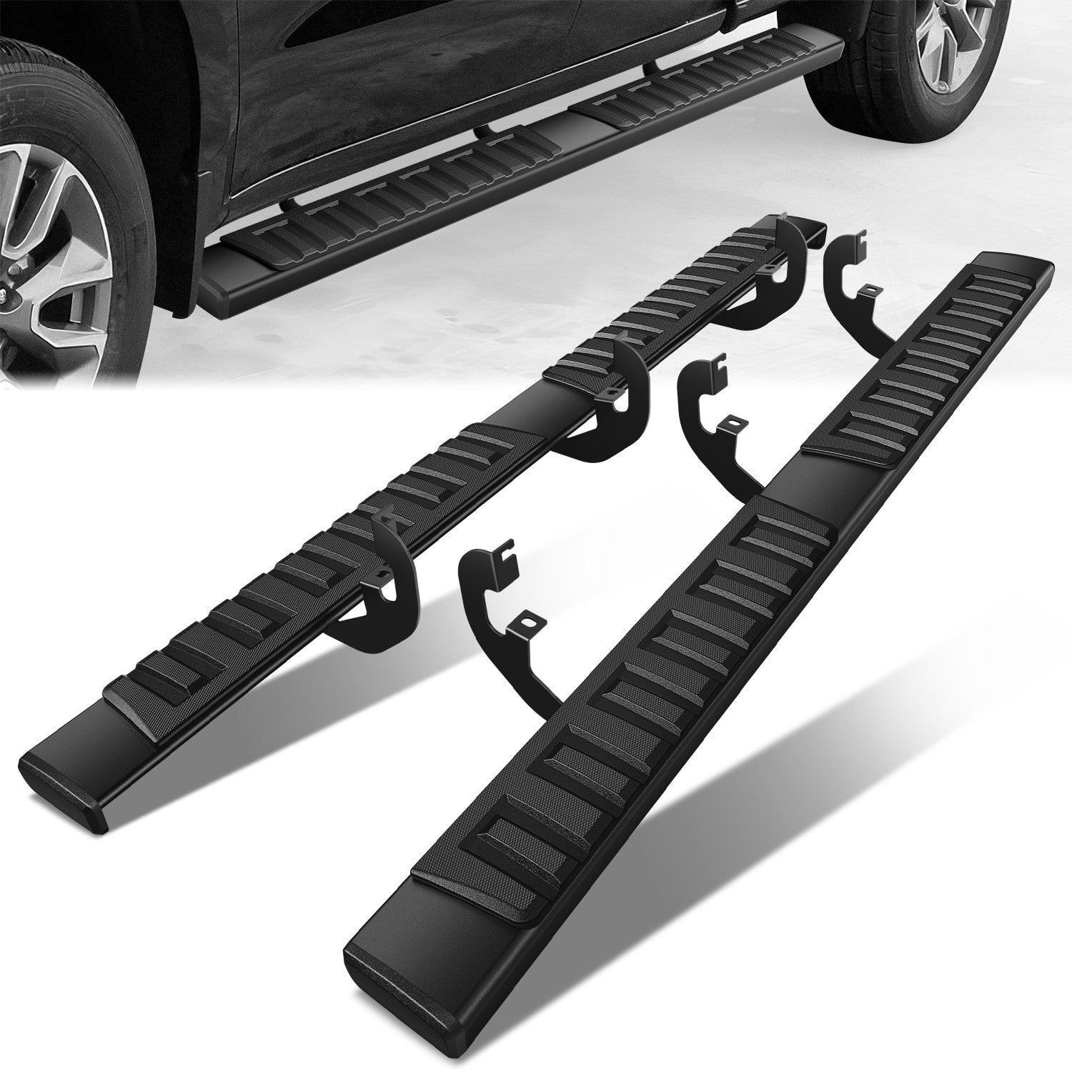 6 in. Wide Side Running Boards <br>19-25 Chevy/GMC Silverado/Sierra 1500 - 3500 HD Extended Cab