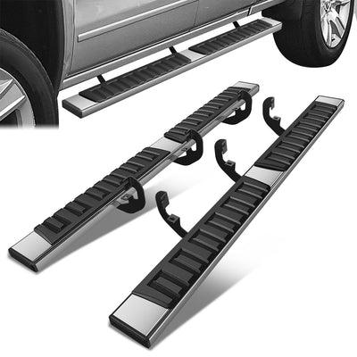 6.75 in. Side Step Bar Running Boards <br>19-25 Chevy Silverado / GMC Sierra Extended Cab